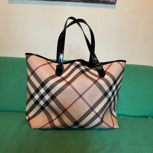 Burberry Large Supernova Checked Tote